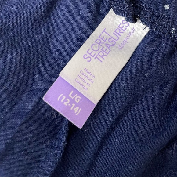 Pajamas Set Ladies Button Front 2 pc Set - Picture 9 of 11